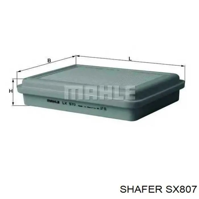 Воздушный фильтр SX807 Shafer