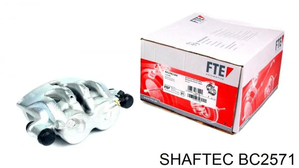 Суппорт тормозной левый задний Shaftec BC2571