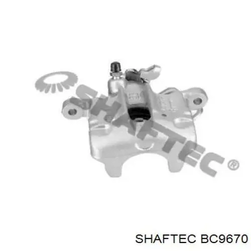 BC9670 Shaftec суппорт тормозной задний левый