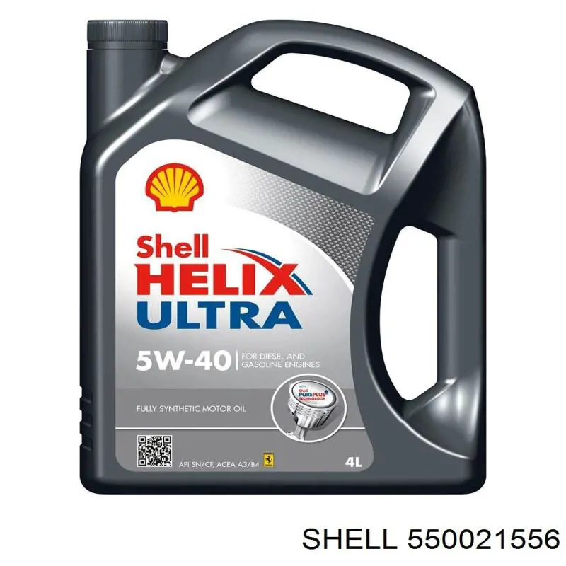 Моторное масло Shell Helix Ultra 5W-40 Синтетическое 4л (550021556)