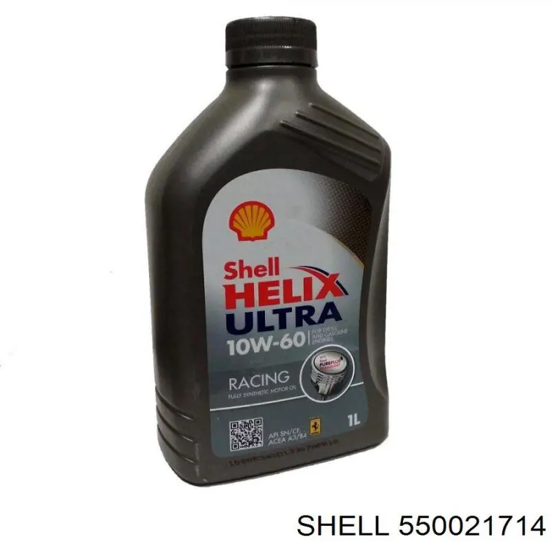 Моторное масло Shell Helix Ultra Racing 10W-60 Синтетическое 1л (550021714)
