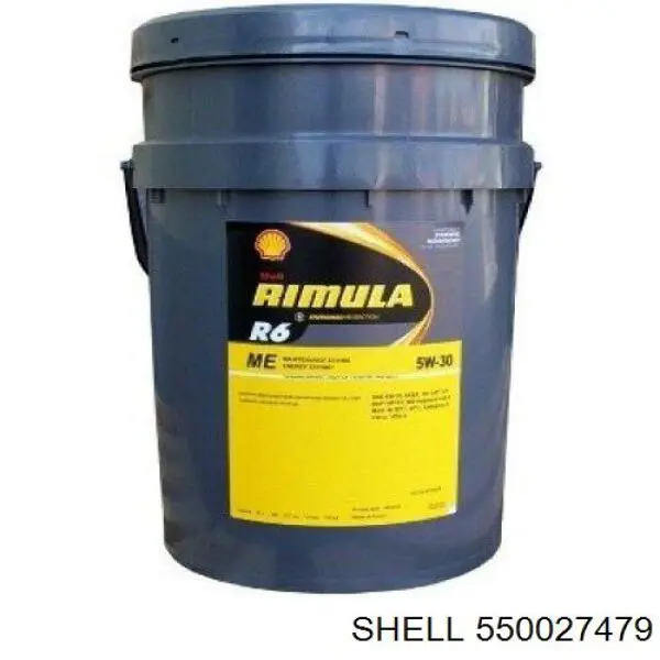 Моторное масло Shell Rimula R6M 10W-40 Синтетическое 209л (550027479)
