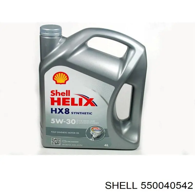 Моторное масло Shell Helix HX8 Synthetic 5W-30 Синтетическое 4л (550040542)