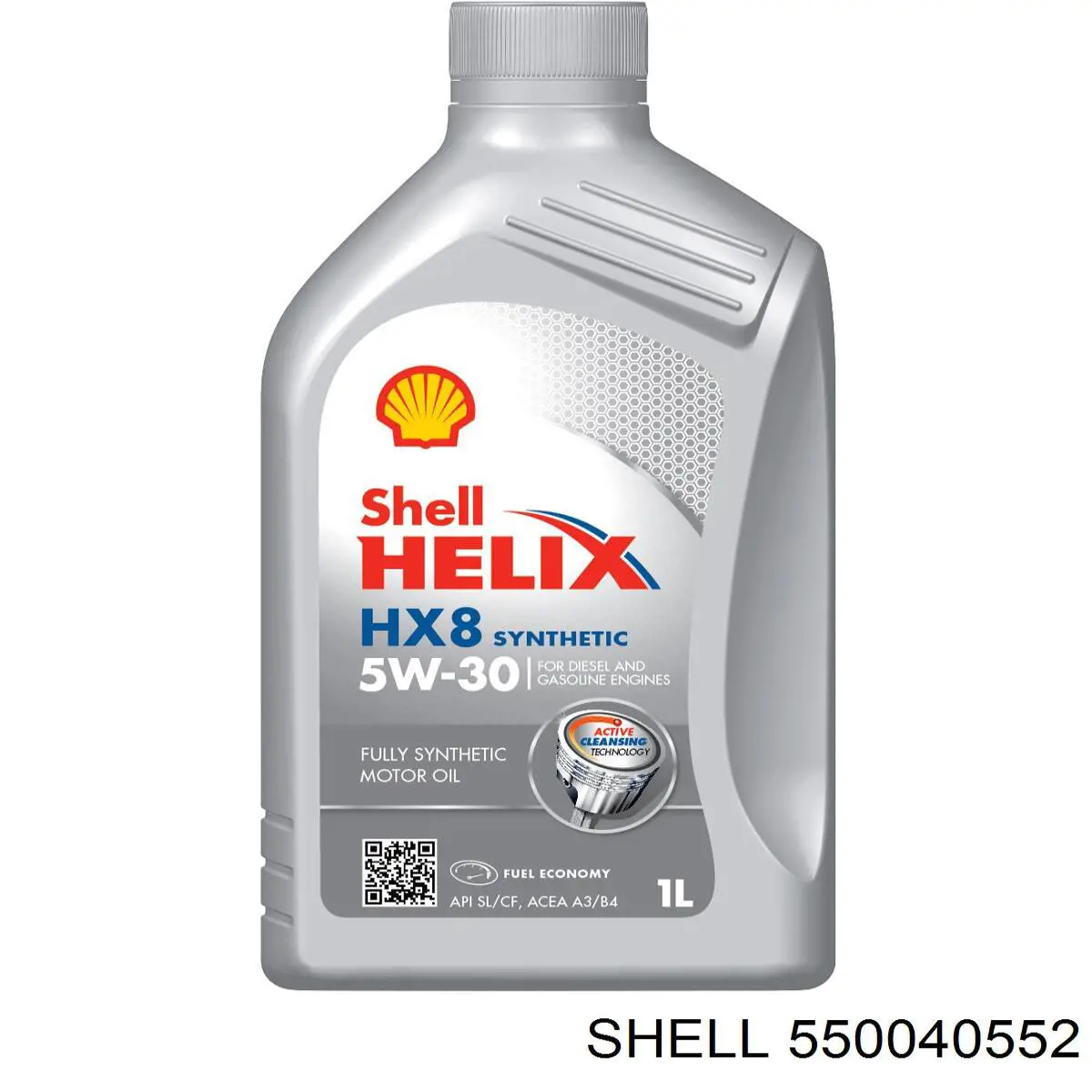 Моторное масло Shell Helix Diesel Ultra 5W-40 Синтетическое 1л (550040552)