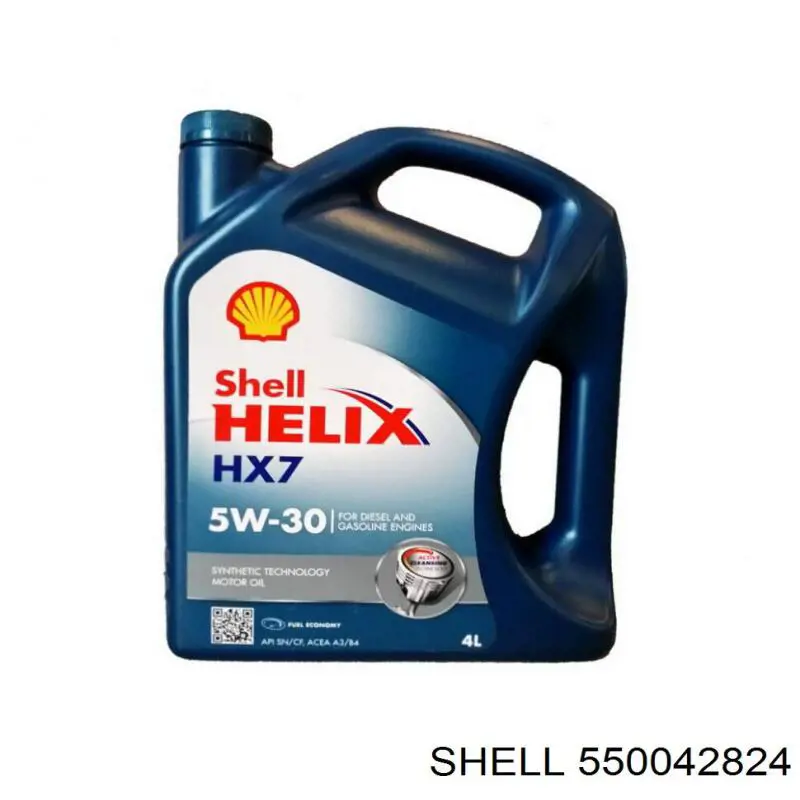 Масло моторное SHELL 550042824