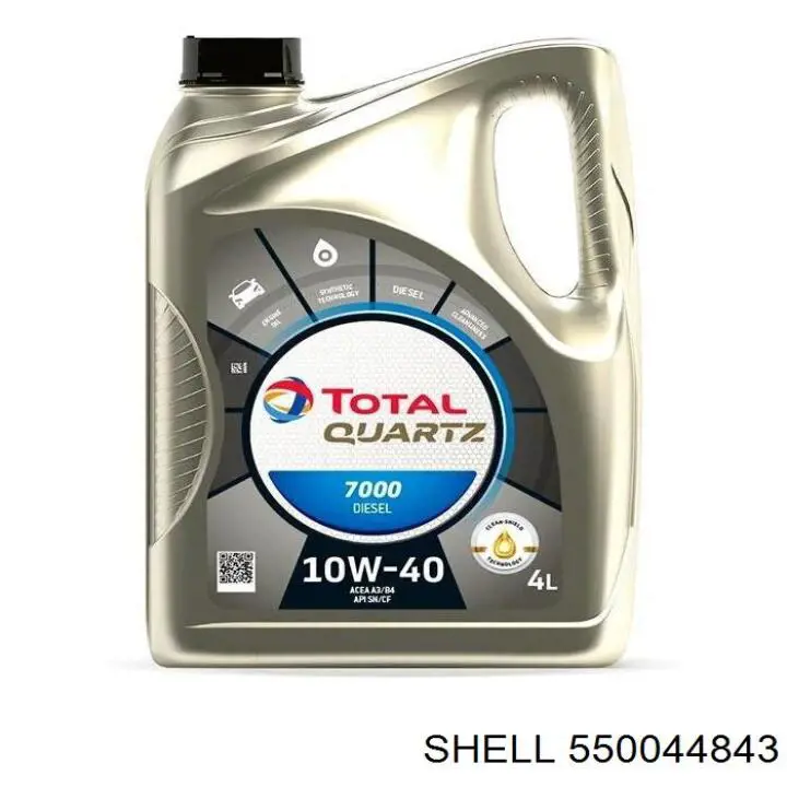 550044843 Shell Масло двигателя