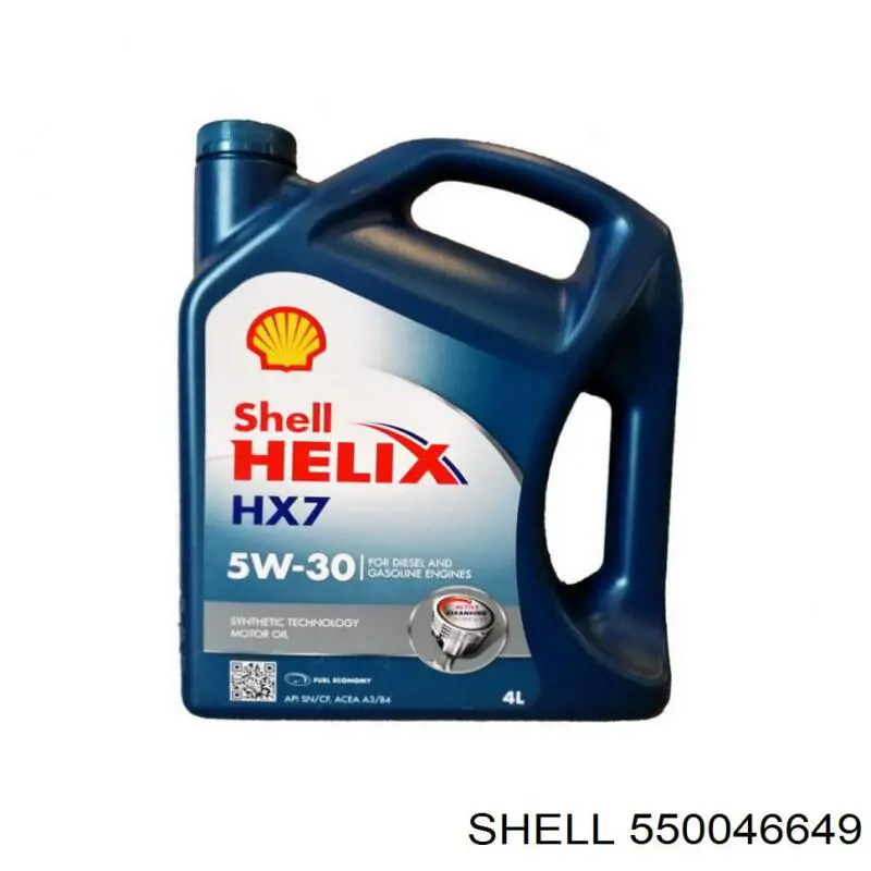 550046649 Shell Масло двигателя