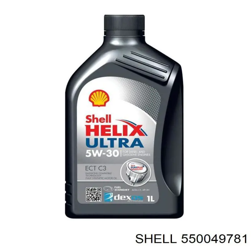 Масло моторное SHELL 550049781