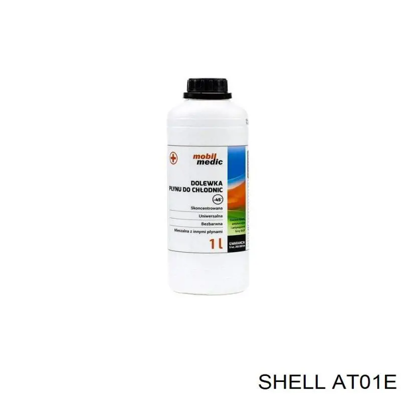 Антифриз Shell Antifreeze Diluted Сине-зеленый -38 °C 1л (AT01E)
