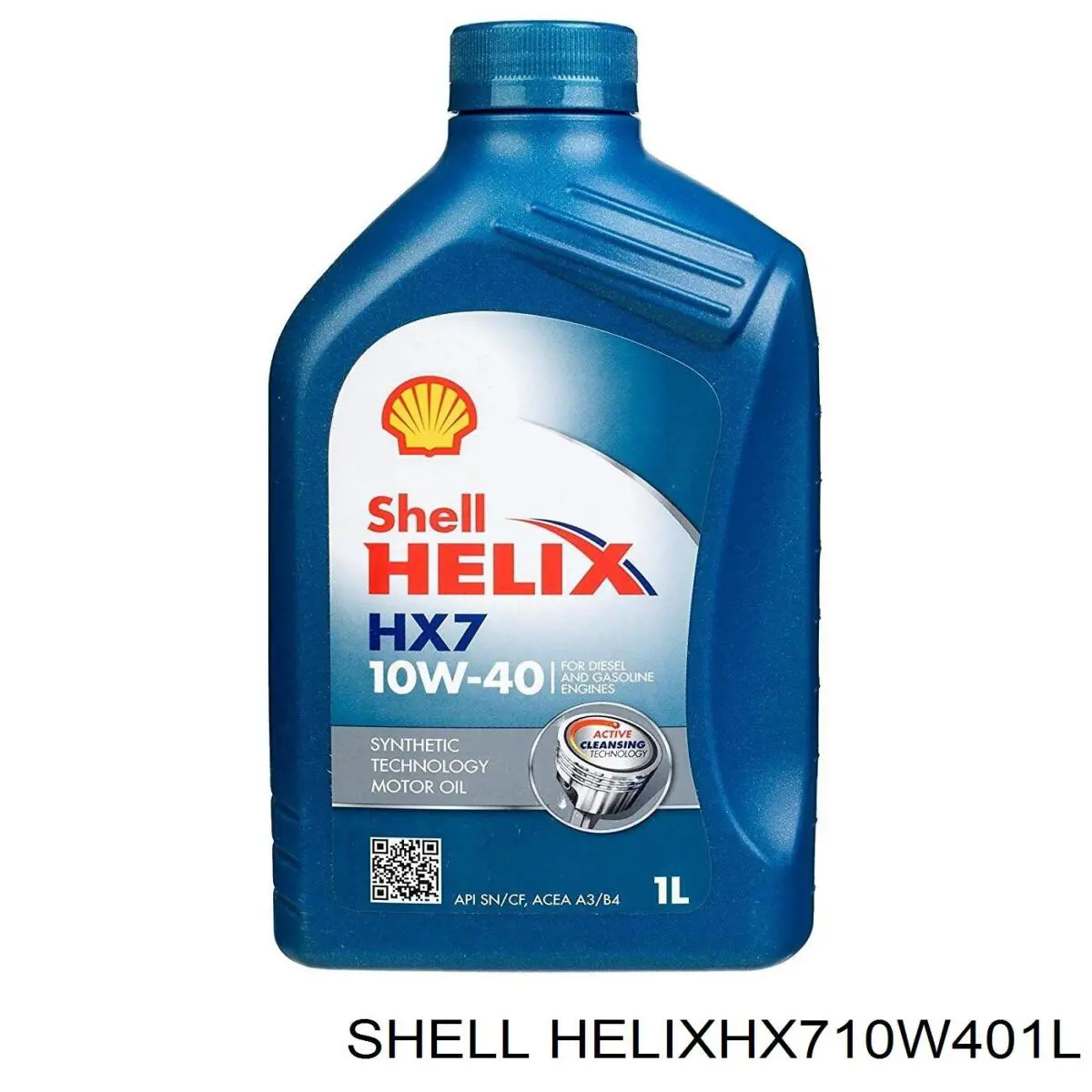 Моторное масло Shell Helix HX7 10W-40 Полусинтетическое 1л (HELIXHX710W401L)