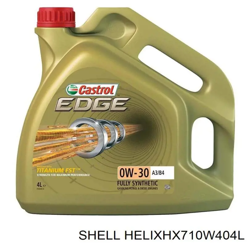 Моторное масло Shell Helix HX7 10W-40 Полусинтетическое 4л (HELIXHX710W404L)