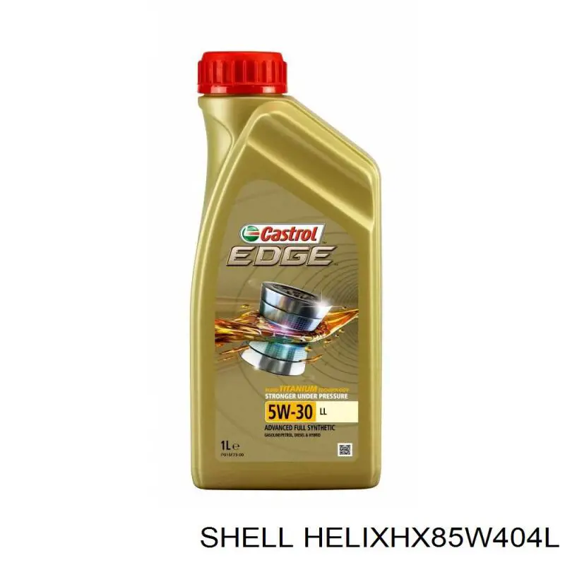 Моторное масло Shell Helix HX8 5W-40 Синтетическое 4л (HELIXHX85W404L)
