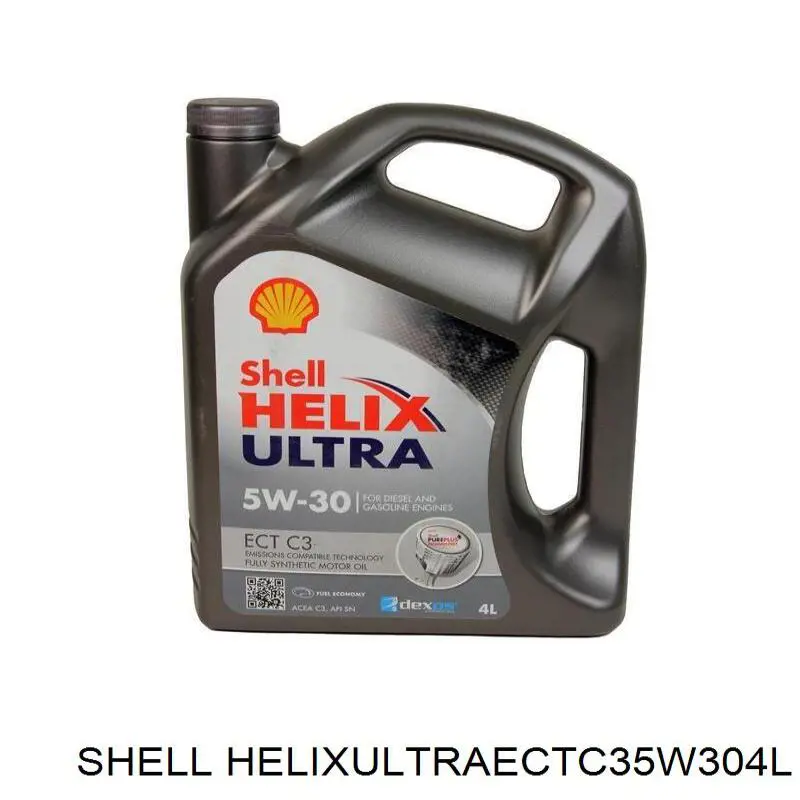 Масло моторное SHELL HELIXULTRAECTC35W304L