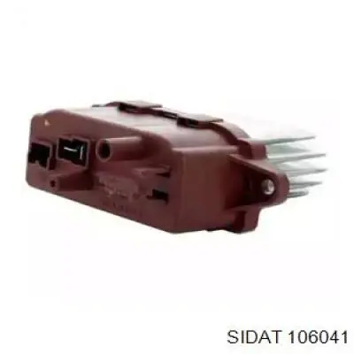 106041 Sidat resistor (resistência de ventilador de forno (de aquecedor de salão))