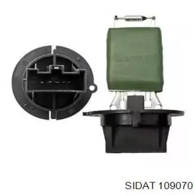 109070 Sidat resistor (resistência de ventilador de forno (de aquecedor de salão))