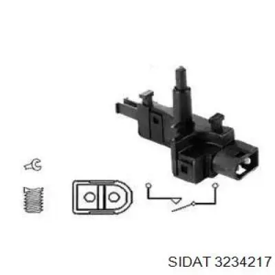 Датчик включения фонарей заднего хода 3234217 Sidat