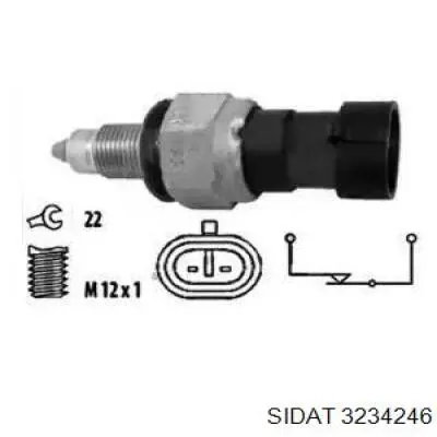 Датчик включения фонарей заднего хода 3234246 Sidat