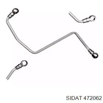 Трубка (шланг) подачи масла к турбине 472062 Sidat