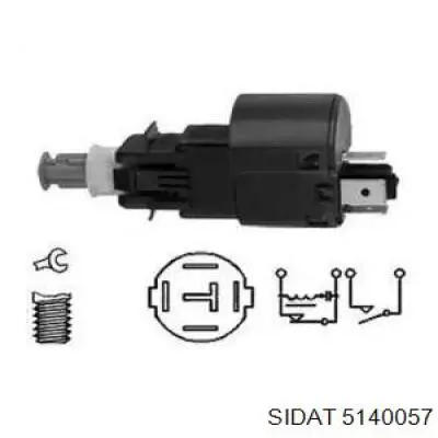 Датчик включения стопсигнала 5140057 Sidat