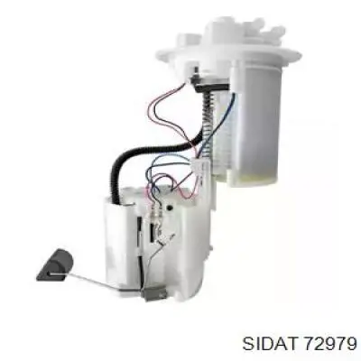 72979 Sidat módulo de bomba de combustível com sensor do nível de combustível