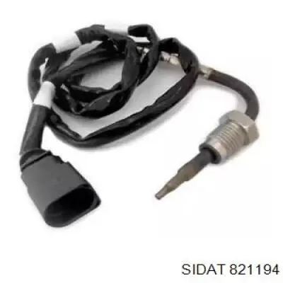 821194 Sidat sensor de temperatura dos gases de escape (ge, até o catalisador)