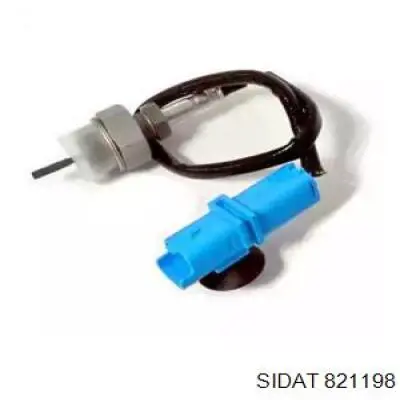 821198 Sidat sensor de temperatura dos gases de escape (ge, até o catalisador)