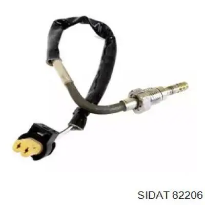 82206 Sidat sensor de temperatura dos gases de escape (ge, até o catalisador)