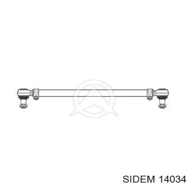 Тяга поперечная передней подвески 14034 Sidem