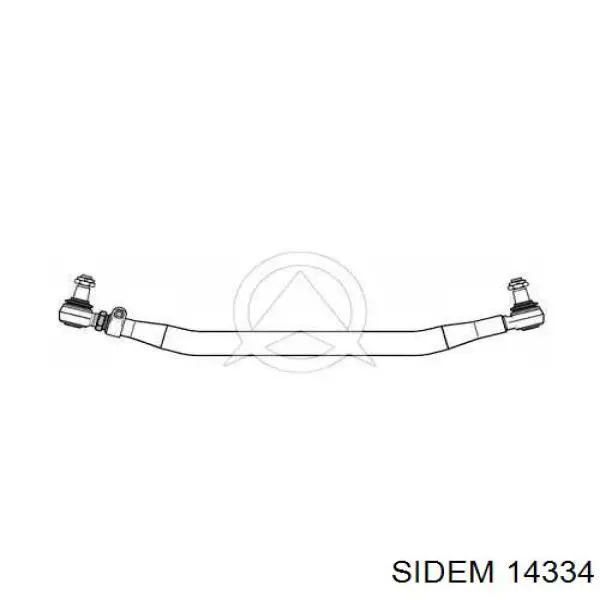 Тяга рулевая в сборе 14334 Sidem