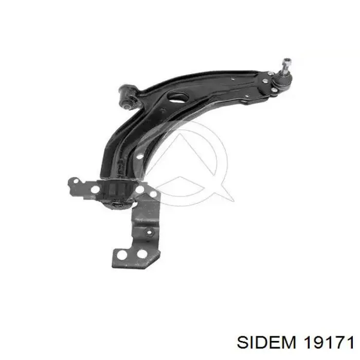 Рычаг передней подвески нижний правый 19171 Sidem