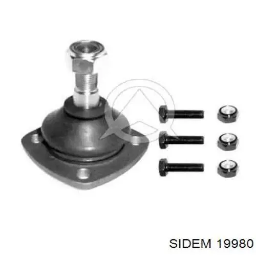 Rótula de suspensión superior 19980 Sidem