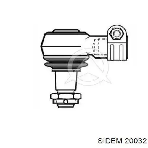 Рулевой наконечник 20032 Sidem