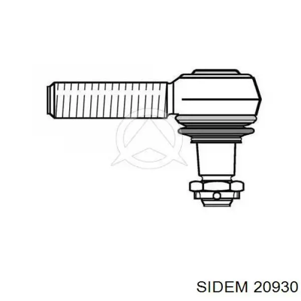 Наконечник поперечной рулевой тяги 20930 Sidem