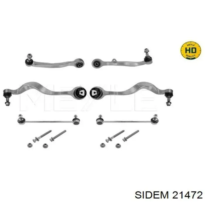 Левый рычаг передней нижней подвески Sidem 21472 цена, от 50.73 USD