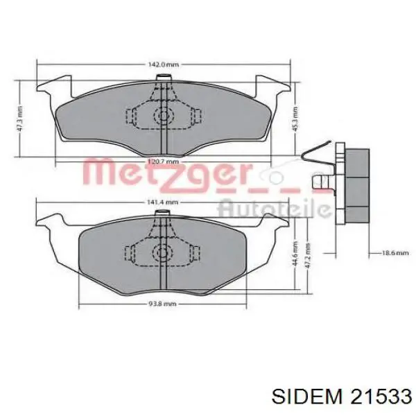 Рулевой наконечник Sidem 21533 цена, от 22.16 USD