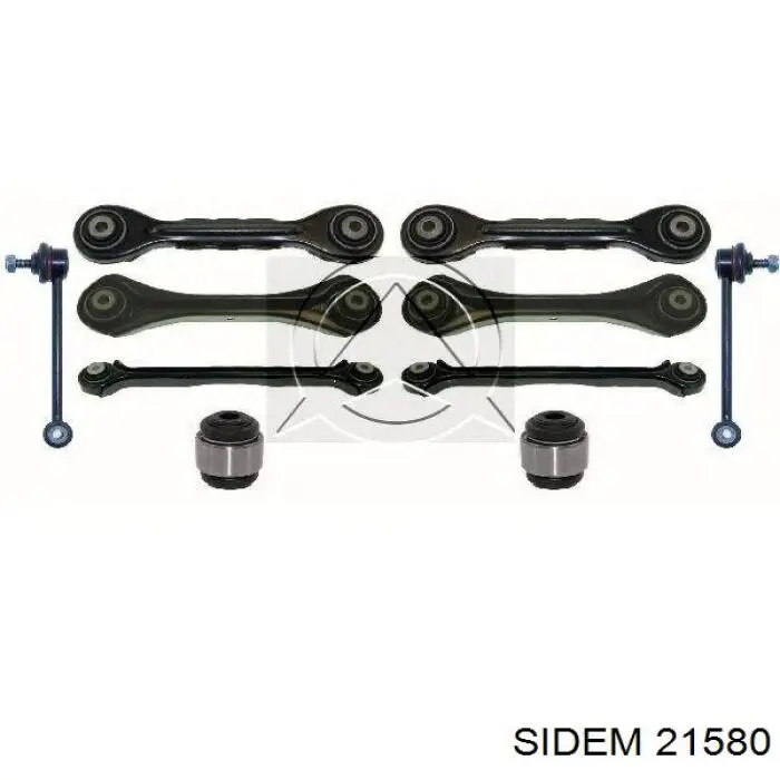 Наружный сайлентблок заднего поперечного рычага  Sidem 21580