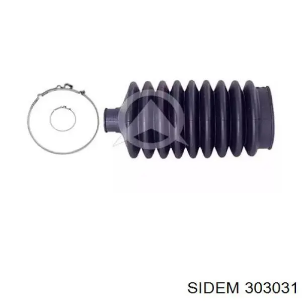 303031 Sidem пыльник рулевого механизма (рейки левый)
