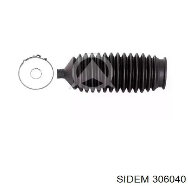 Пыльник рулевого механизма (рейки) правый Sidem 306040