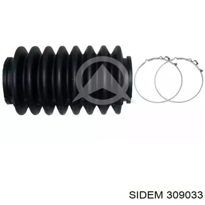 309033 Sidem пыльник рулевого механизма (рейки правый)