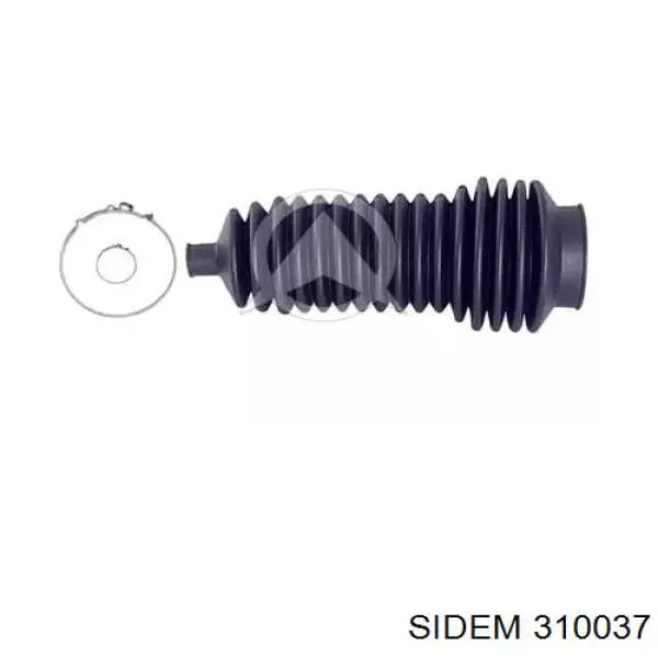 310037 Sidem пыльник рулевого механизма (рейки левый)