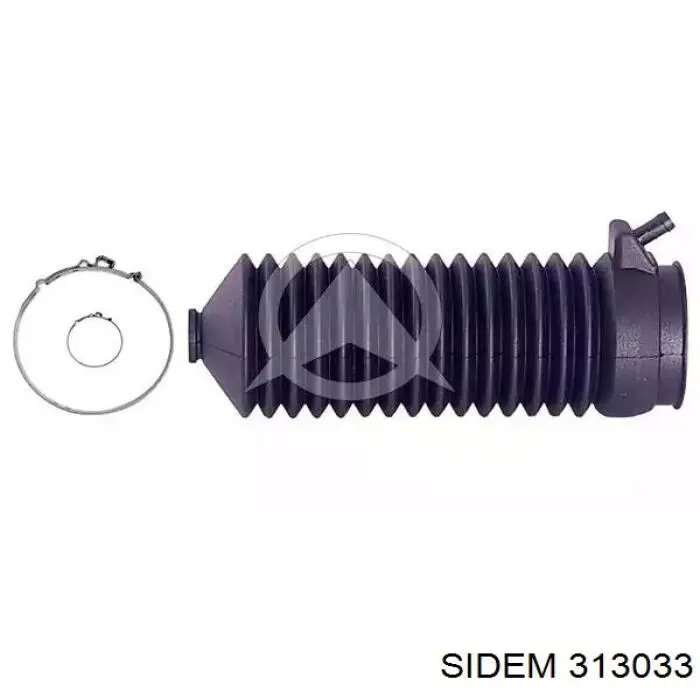 Пыльник рулевого механизма (рейки) Sidem 313033
