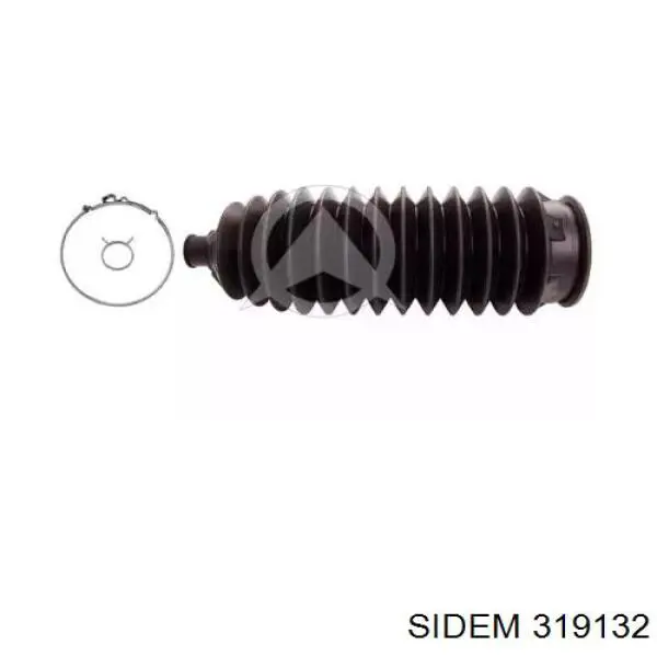 319.132 Sidem bota de proteção do mecanismo de direção (de cremalheira)