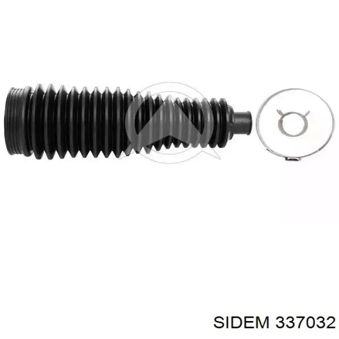 337032 Sidem пыльник рулевого механизма (рейки левый)