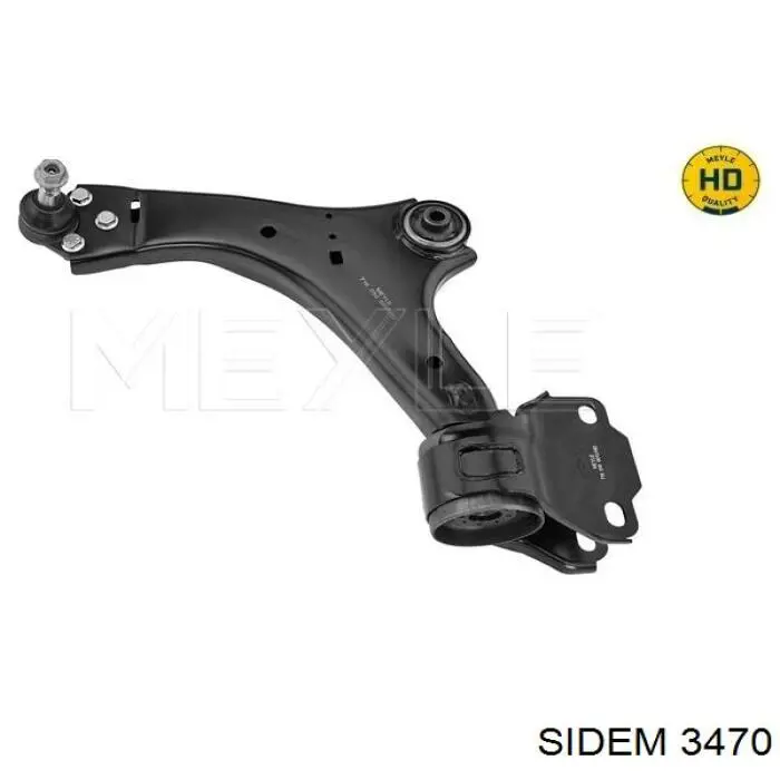 Левый рычаг передней нижней подвески Sidem 3470 цена, от 105.68 USD