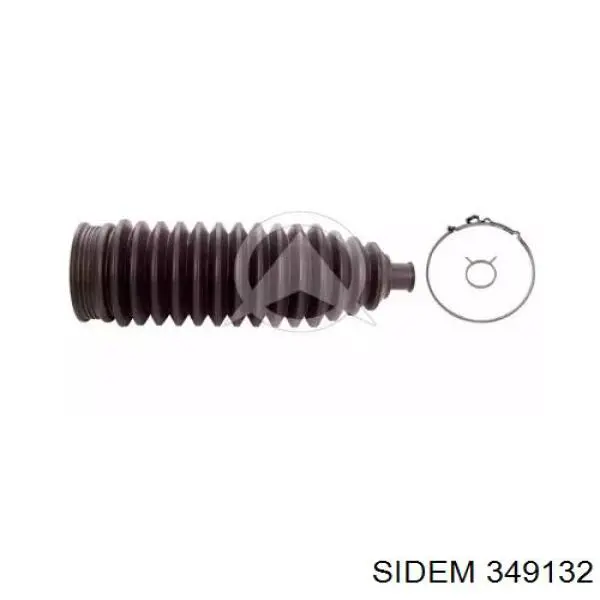 349.132 Sidem bota de proteção do mecanismo de direção (de cremalheira)