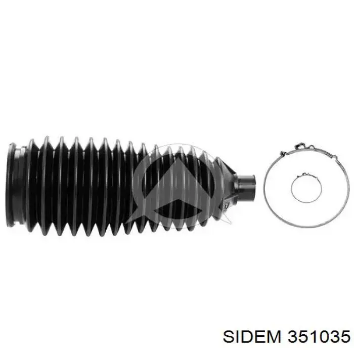 Пыльник рулевого механизма (рейки) Sidem 351035