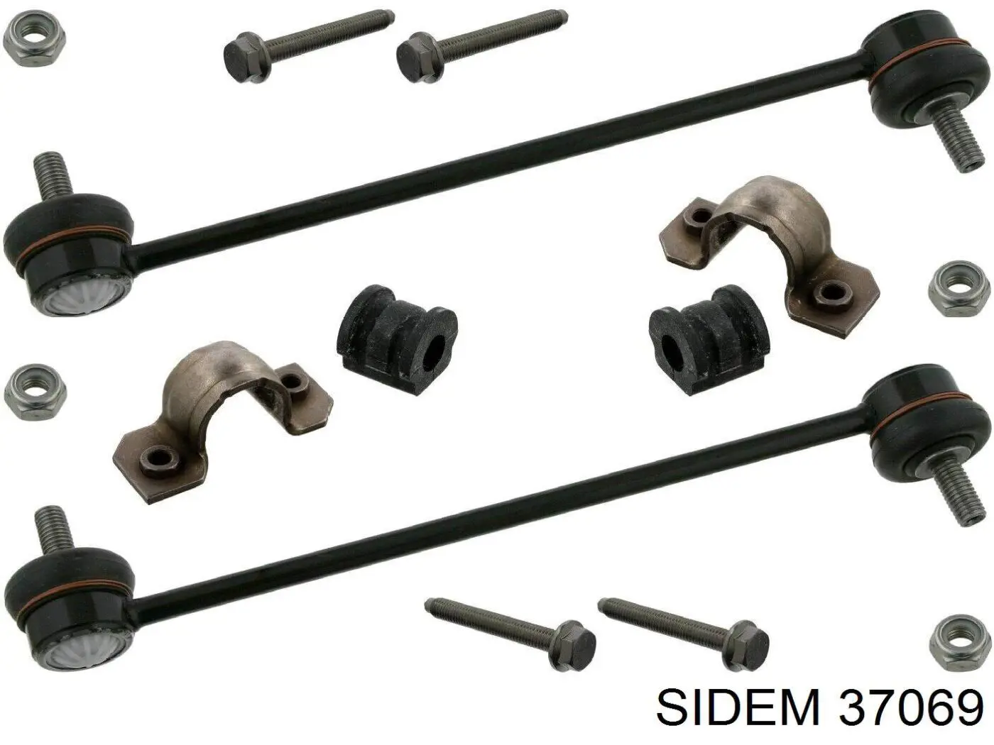 Тяга переднего стабилизатора Sidem 37069 цена, от 30.47 USD