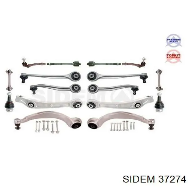 Левый рычаг передней нижней подвески Sidem 37274 цена, от 64.15 USD