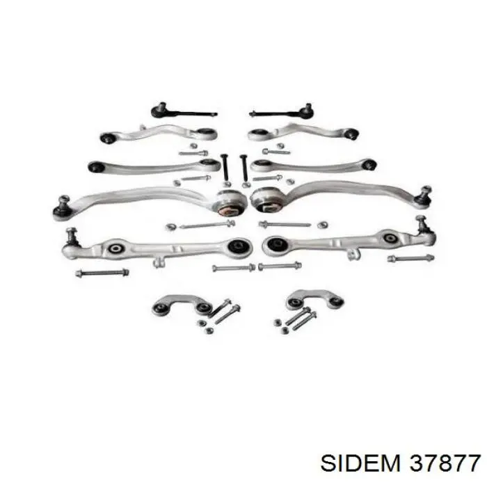 Комплект рычагов передней подвески Sidem 37877 цена, от 444.08 USD