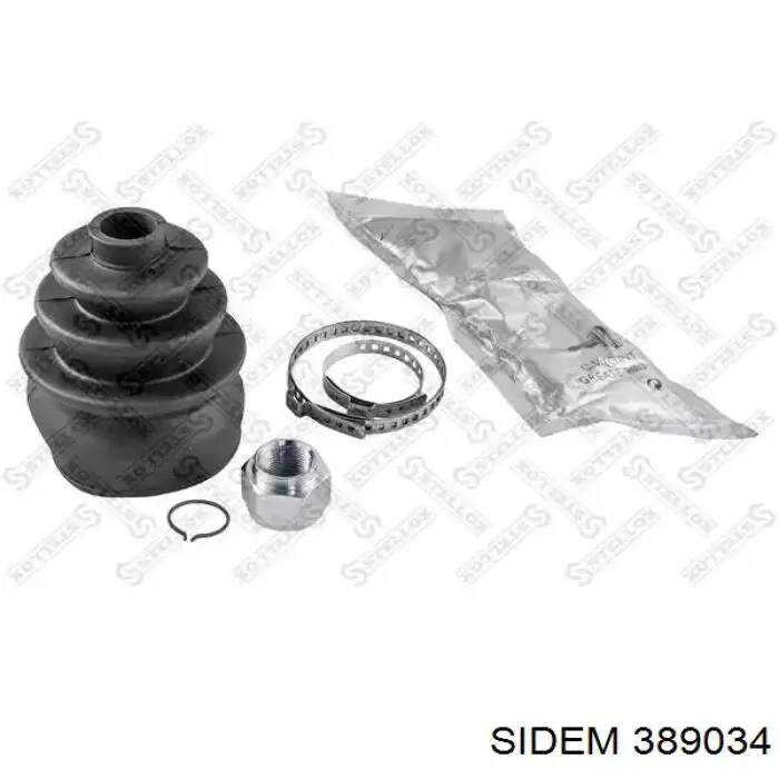 Пыльник рулевого механизма (рейки) SIDEM 389034